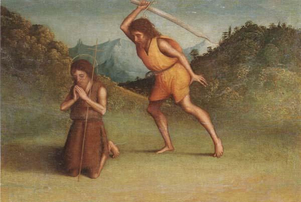 Marco Palmezzano The Decapitation of saint john the baptist oil painting image